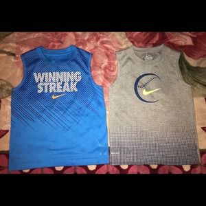 SOLD Nike tank tops size 6